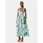 Bardot Cocktail obleka Arletha Halter 59963DB1 Zelena Regular Fit