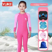 Yuke Set Kupaci kostim za devojcice, 5 delova, Roze