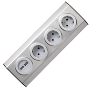 Podsklop sa 3 uticnice + USB Home