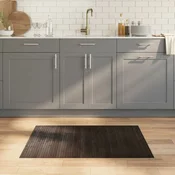 Pravokutni tepih tamnosmedi 70x100 cm bambus