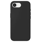 MW MW, Ohišje za iPhone 16e MagSafe Soft Silicone Matt Finish, Črna, (5000015339)