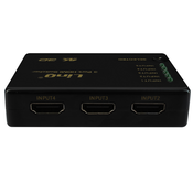 LINQ HDMI stikalo 5 HDMI ports comp. 4K / 2K / 3D / Full HD 1080, (21243639)