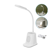 Aigostar - LED Prigušiva punjiva stolna lampa LED/2,8W/5V 3000/5000K bijela