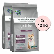 ARDEN GRANGE GF Adult Turkey & Superfoods 2 x 12 kg