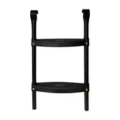 Aga Trampolinska lestev 180 - 250 cm Črna