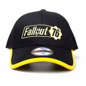 Difuzed kapa FALLOUT 76 - YELLOW LOGO ADJUSTABLE CAP