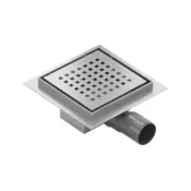 Mexen Flat-Q M08 talni odtok kvadratni 15 x 15 cm, inox - 1010515