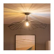 Brilagi - LED površinsko pritrjena stropna svetilka CERIA WIRE 1xE27/60W/230V premer 80 cm črna
