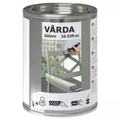 VARDA Bajc za drvo, za spoljašnju upotr, siva
