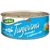 TUNA KOMADICI U SOJINOM ULJU BAŠ BAŠ 160G