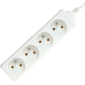 2 m extension cord 230V 4 drawers