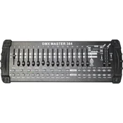 LWS DMX384 Kontrolna plošča za luči