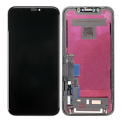 Apple iPhone XR - LCD zaslon + steklo na dotik + okvir In-Cell FixPremium