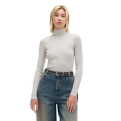 Cropp - Pulover z visokim ovratnikom - light grey