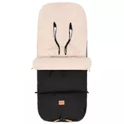 Fillikid Footmuff Kinley zimska vreča za voziček, Teddy črna