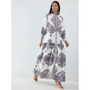 MSN Collection Obleka Maxi mešane barve