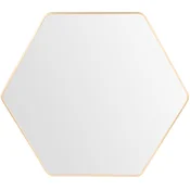 Globo B992547 - Stensko ogledalo 70x80 cm v zlati barvi