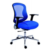 MAYAH pisarniški stol Blue Spirit (11461-02B), moder