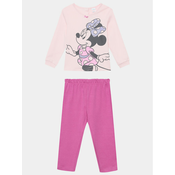 OVS Pižama MINNIE 1825860 Roza Regular Fit