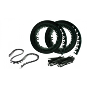 Plastični robnik 40mm 20m s količki  Elasteo