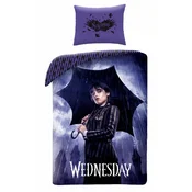 Halantex Pamucna posteljina 160x200 Wednesday Addams Obitelj Addams