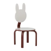 Bordo rdeč/bel otroški stol Liova – Bloomingville Mini