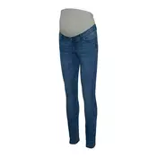 MAMALICIOUS Kavbojke MLKAIRO  moder denim / pegasto siva