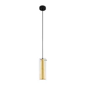 Eglo 79342 - Luster na sajli PINTO GOLD 1xE27/40W/230V u zlatnoj boji
