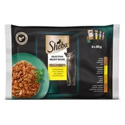 Sheba Kesica sosa za macke, izbor živine, 4x85g