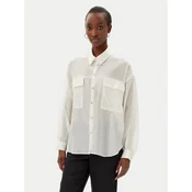 Rinascimento Srajca CFC0123656003 Écru Relaxed Fit