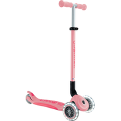 Globber otroški zložljivi skiro - Primo Foldable Plus Lights V2 - Pastel Pink/Fuchsia
