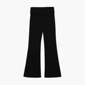 Cropp - Flare pantalone - CRNO