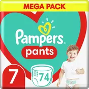 Pampers Pants MB 7 Extra Large pelene, 74 komada