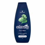 , Schwarzkopf Schauma Men Classic Shampoo 400 ml šampon za krepitev in volumen las za moške