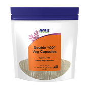 Prazne kapsule 00 veganske NOW (750 kapsul)