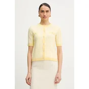 Morgan Pletena jopica 251-MORESA Roza Slim Fit