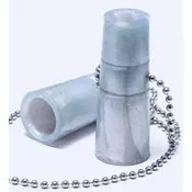 ich-zapfe Zapornik za pivo pipe s srebno verigo, silikonski pokrov univerzalen, (5000216771)