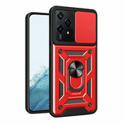 MaxMobile maskica za Honor 200 Lite ANTI-SHOCK WITH RING crvena