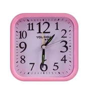 AVIZAR Analogna Budilka za Spalnico s Funkcijo Alarma in Osvetlitvijo, Roza, (5000279346)