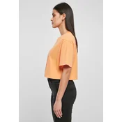 Womens short oversized papaya t-shirt