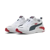 PUMA X-Ray 4 Light Sneakers Unisex, Men, White/Evening Blue/Red, 38.5