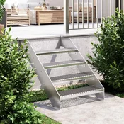 Rešetkasta stepenica 70 x 24 x 7 cm od pocincanog celika