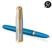 Nalivno pero PARKER 51 Premium Turquoise GT.