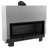 Kratki vgradni kamin MB120/G/BLACK
