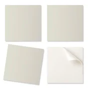 shumee Samolepilne vinilne ploščice s potiskom svetlo bež barve 20x20x20 cm
