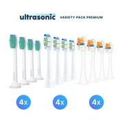 Ultrasonic All-in-One Premium komplet nastavkov za Philips Sonicare C1 ProResults, W2 Optimal White, A3 Premium All-In-One