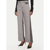 LOLA CASADEMUNT Jeans hlače LF2514015 Siva Wide Leg