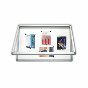 Tabla oglasna 2x3 GS11510 sa vratima i inbus kljucem/ bela magnetna 150x100