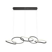 Redo 01-3393 - LED zatemnljiv lestenec na kablu BIAS LED/120W/230V črn