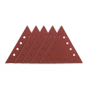 Velcro brusni papir K180, trikotni z 12 luknjami, 5 kosov za brusilnik 59G264 54H034